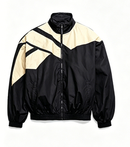 Survêtement de sport personnalisé coupe-vent, ensemble de jogging ample, veste de survêtement oversize en polyester et nylon, coupe-vent pour hommes - Product Image 6