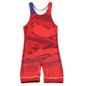 Traje de Lucha Libre Personalizado para Hombres, Mujeres y Jóvenes, Uniforme de Entrenamiento Transpirable, Mono Deportivo sin Mangas, Diseña Tu Propio Patrón - Product Image 4