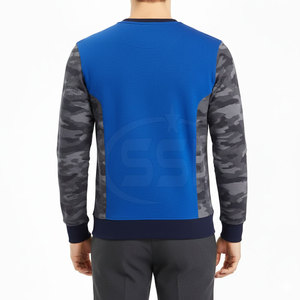 Sweat-shirt en tricot pour homme, 100% coton, respirant, écologique, coupe classique, vêtements décontractés d'hiver - Product Image 6