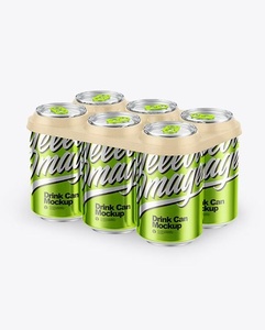 Support de transport pour 6 canettes de bière, compostable, en fibre végétale moulée, pour brasserie artisanale, emballage durable, anneau et support, vente chaude - Product Image 1