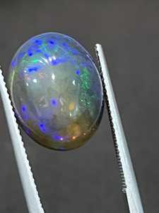 Natural Ethiopian <b>Opal</b> Cabochon Blue Green Purple Fire Loose Gemstones For Jewelry Making <b>Rings</b> Pendants High Quality - Product Image 5