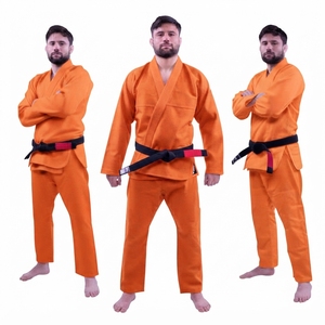Kimono de Judo et de BJJ Unisexe pour Adultes en Coton Perlé 450 GSM Personnalisé avec Logo Frontal - Product Image 4