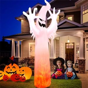 12 Feet Halloween Inflatable Outdoor Holiday Yard Decoration with Built-In Features - Product Image 6