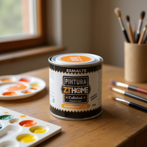 Pintura Acrílica Naranja 125ml - Product Image 2