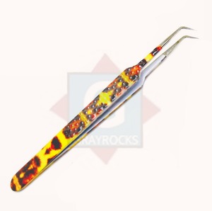 Pinzas para Extensión de Pestañas de la Mejor Calidad, Acero Inoxidable, Color Personalizado - Product Image 1