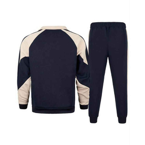 Survêtement d'hiver haut de gamme pour homme, à capuche, 100 % coton respirant, doublure polaire douce, impression de logo personnalisée, vente en gros - Product Image 4