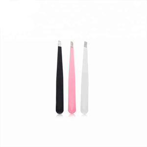Pinzas para Cejas con Logotipo Personalizado, Pinzas para Cejas de Acero Inoxidable, Marca Privada, Pinzas para Cejas y Pestañas al por Mayor, Fabricante - Product Image 2