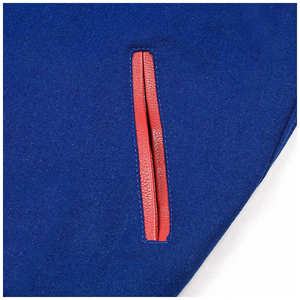 Veste universitaire 100% laine avec manches en cuir, faible MOQ, broderie vintage, style baseball, pour hommes et femmes - Product Image 2