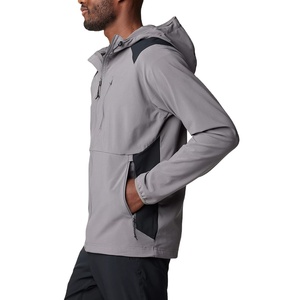 Chaquetas Softshell de alta calidad para hombre y mujer con cuello alto Logotipo personalizado Característica impermeable-Estilo de calle principal - Product Image 5