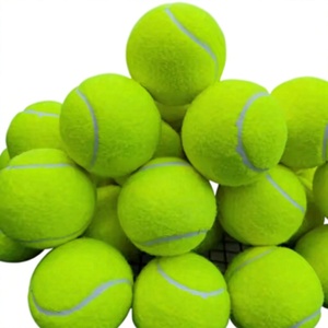 Pelota de Tenis y Cricket Premium, Duradera, Suave al Tacto, Alto Rebote, para Práctica, Partido, Entrenamiento, Rendimiento Duradero - Product Image 1