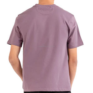 Camiseta de manga corta para hombre, de algodón 100 % de primera calidad, cuello alto, estampada. - Product Image 6