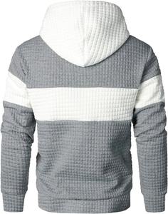Sudaderas con Cierre de Cremallera para Hombre, de Felpa, a la Moda, de Alta Calidad, Modelo 2025, 2 Piezas Bordadas para Invierno - Product Image 2