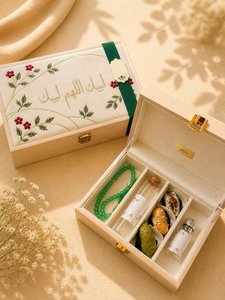 Caja de Perfume Rectangular Bordada con Flores Hechas a Mano, Embalaje de Regalo en Lino y Algodón, Estuche de Muestra con Marca Personalizada - Product Image 6
