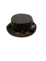 Sombrero Steampunk con gafas Accesorio de moda Etiqueta colgante y gancho J para adultos