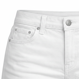 PRIMEAGE INDUSTRIES Casual <b>Button</b> <b>Fly</b> 100% Cotton Breathable <b>Jeans</b> Shorts for Men Summer Lightweight Custom Made Hot Sale - Product Image 4