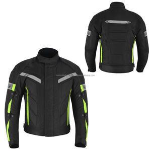 Chaqueta de Motociclismo para Hombre de la Mejor Calidad, Impermeable, de Cordura Textil, para Motociclismo Deportivo, con Protecciones - Product Image 1
