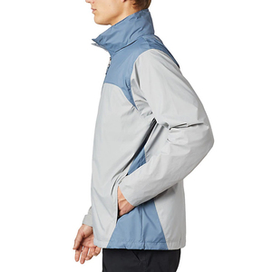 Men's Hooded Windbreaker <b>Jacket</b> Black Red Color Blocking Zipper Closure Waterproof Casual Outdoor Autumn Wear Windproof <b>Jacket</b> - Product Image 6