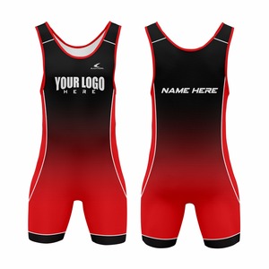 Adult Wrestling <b>Singlet</b> Spandex/Polyester 300g Breathable Fitted Custom Logo Sizes Powerlifting Large Sizes Wrestling - Product Image 4