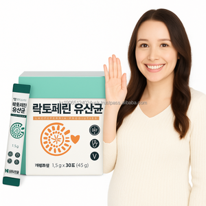 Mezcla de probióticos de lactoferrina con calostro y complejo de proteína de leche para soporte digestivo e inmunológico - Product Image 1