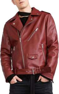 2026 Trend Men Genuine Leather Jacket Premium Quality Custom Made Waterproof Breathable Anti-Uv <b>Winter</b> - Product Image 4