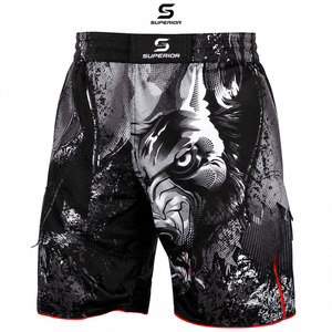 Shorts Deportivos MMA de Alta Calidad para Hombre, Secado Rápido y Transpirables, con Logotipo y Talla Personalizables, Unisex - Product Image 1