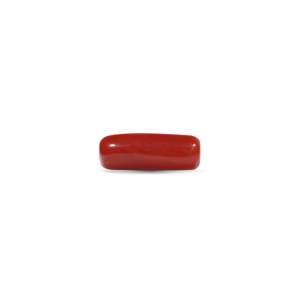 Natural Red Coral Oval Cut Loose Gemstone 5.6 Carat 4x6mm High Quality for Fine Jewelry - Product Image 1