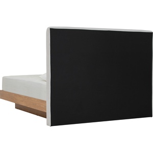 Base de Cama Moderna Tapizada con Plataforma de Madera y Cabecera de Tela, Muebles de Dormitorio para Hotel o Villa - Product Image 5