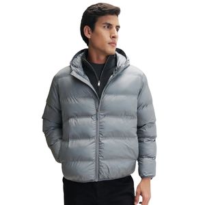 Veste d'hiver matelassée pour homme, manteau chaud isolé, léger, coupe-vent, à capuche, vêtements de sport décontractés pour l'extérieur, par temps froid - Product Image 2