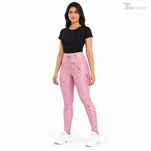 Leggings Ajustados Estampados Cómodos de Primera Calidad para Mujer, Cintura Alta, Elásticos, Suaves, Transpirables, para Hacer Ejercicio, Correr, Yoga, Uso Diario Informal - Product Image 2