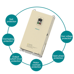 สายการผลิตแผงโซลาร์เซลล์ 1 เฟส 3 เฟส AC 55kva 4.5kw สปินเดิล VFD <span class=keywords><strong>60kw</strong></span> ตัวแปลงความถี่ อินเวอร์เตอร์ และเร็กติไฟเออร์ - Product Image 5