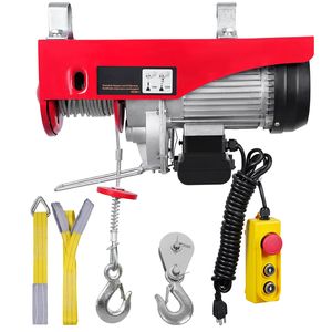 1600W 110V Electric <b>Hoist</b> 14ft Wired Remote Control 40ft Single Cable Lifting Height 2200 Lbs Attic Lift 600kg Load Pure Copper - Product Image 1