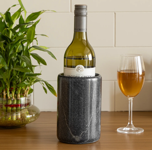 Refroidisseur à whisky et vin en marbre avec rétention de glace, écologique, artisanat moderne personnalisé pour mariage et fête - Product Image 4