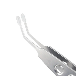 Pinza Expulsora de Glándulas de Meibomio, Manual, de Alta Precisión, 3x9 mm, para Microcirugía Oftálmica, de Acero Inoxidable Quirúrgico - Product Image 4