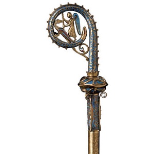 Croix chrétienne décorative en laiton, articles liturgiques argentés, design classique, crucifix religieux métallique de haute qualité - Product Image 2