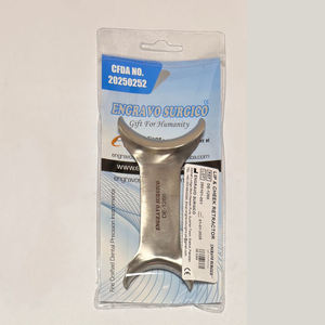 Écarteur de joue dentaire jetable Eluck, ouvre-bouche orthodontique double tête manuel en plastique certifié CE, écarteur de lèvre et de joue - Product Image 3