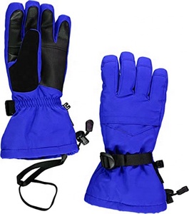 2025 Custom Made Ski <b>Gloves</b> Reflective Design Fleece Lining Full Fingers Outdoor Snow Skiing Snowboarding Winter Accessory - Product Image 5