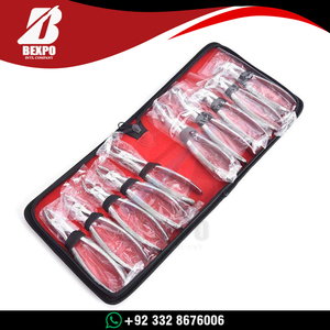 Kit dentaire professionnel 10 pièces : Pinces manuelles pour extraction dentaire, instruments chirurgicaux buccaux pour le retrait des dents 2026 - Product Image 2