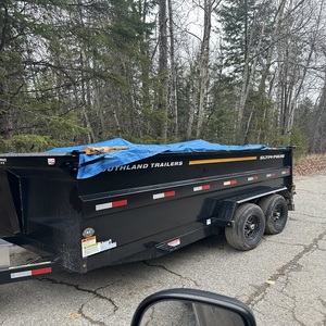 Buy Heavy Duty 6x10 Hydraulic Farm Trailer Tilt Dump Trailer Clean New Unit with High Quality Hydraulics - Product Image 4