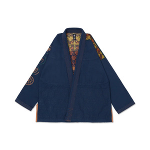 Uniforme de Jiu-jitsu Brasileño A&P x FITTED x SIG ZANE GI NAVY, Fabricación al por Mayor, Hecho a Medida, Kimono para Competencia y Entrenamiento - Product Image 1