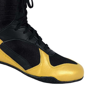 Zapatos de Boxeo de Microfibra Resistentes al Desgaste, Calzado de Entrenamiento Profesional, Suela de Goma Antideslizante, Zapatos de Boxeo de Alto Rendimiento para Ring - Product Image 3