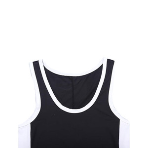 <b>Men's</b> Wrestling Singlets Sleeveless Athletic Wrestling Uniform Sports <b>Bodysuit</b> Jumpsuits - Product Image 4