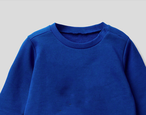 Ensemble de survêtement décontracté pour garçons, grande taille, imprimé bicolore, en polaire, avec sweat à capuche zippé et pantalon de jogging pour l'hiver - Product Image 3