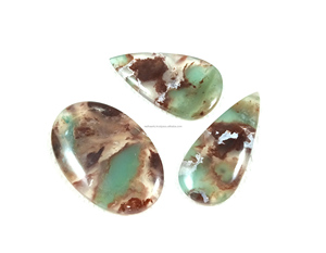 Lote al por mayor de cabujones de Aquaprase natural por peso con diferentes formas y tamaños utilizados para la fabricación de joyas. - Product Image 1