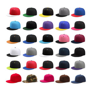 Wholesale <b>Flat</b> Brim Baseball Cap Waterproof Cotton Snapback <b>Hat</b> Custom Design - Product Image 2