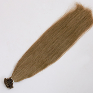 Extensión de cabello humano crudo de queratina, extensión de cabello de Italia, pegamento de queratina, volumen completo dibujado Doble - Product Image 1