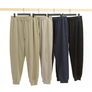 Midweight Quick Dry Mid Waist Casual Outdoor Fashion Men <b>Trousers</b> Customized Logo Printed Breathable Windproof Acid Canvas - Product Image 2