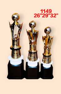 Trophée de cricket en métal, forme personnalisée, finition or et argent, souvenir sportif pour événements scolaires, ensemble plaqué or, événement promotionnel 16-20mm - Product Image 3