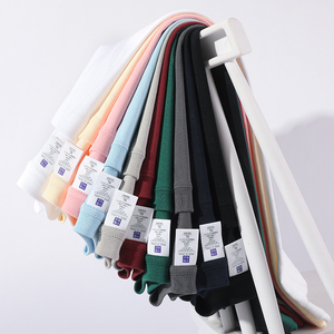 เสื้อยืดผู้ชายผ้าฝ้ายออร์แกนิค 100% แบบถัก สไตล์วินเทจ  ทรงปกติ  รับผลิตตามสั่งพร้อมปักโลโก้แบรนด์ของคุณ - Product Image 5