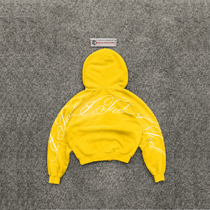 Maqueta de Sudadera con Capucha Amarilla de Alta Calidad, Vista Frontal, con Plantilla de Diseño de Ropa en Blanco, para Creación de Marca y Estilo Digital - Product Image 6
