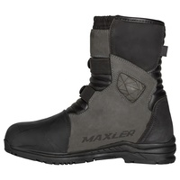 Chaussures de Moto de Sport en Cuir Imperméables et Respirantes pour Hommes, Botte de Course Moto Cross